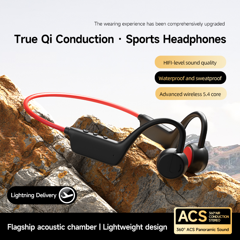 Open Ear Air Conduction Headphones - Cuffie Sportive Wireless X1Pro a Conduzione