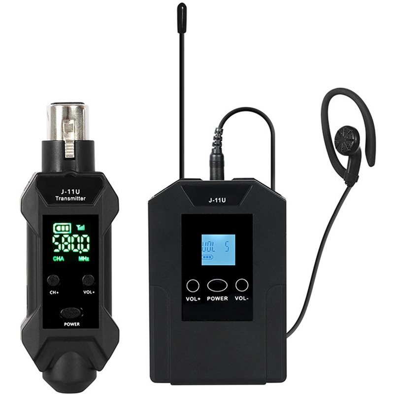 In Ear Monitors For Singers - Monitor in-ear wireless J-11U stereo con