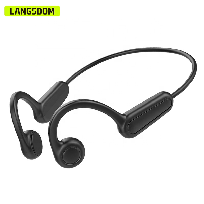 Bone Conduction Running Headphones - Cuffie Sportive Wireless da Fabbrica, Auricolari