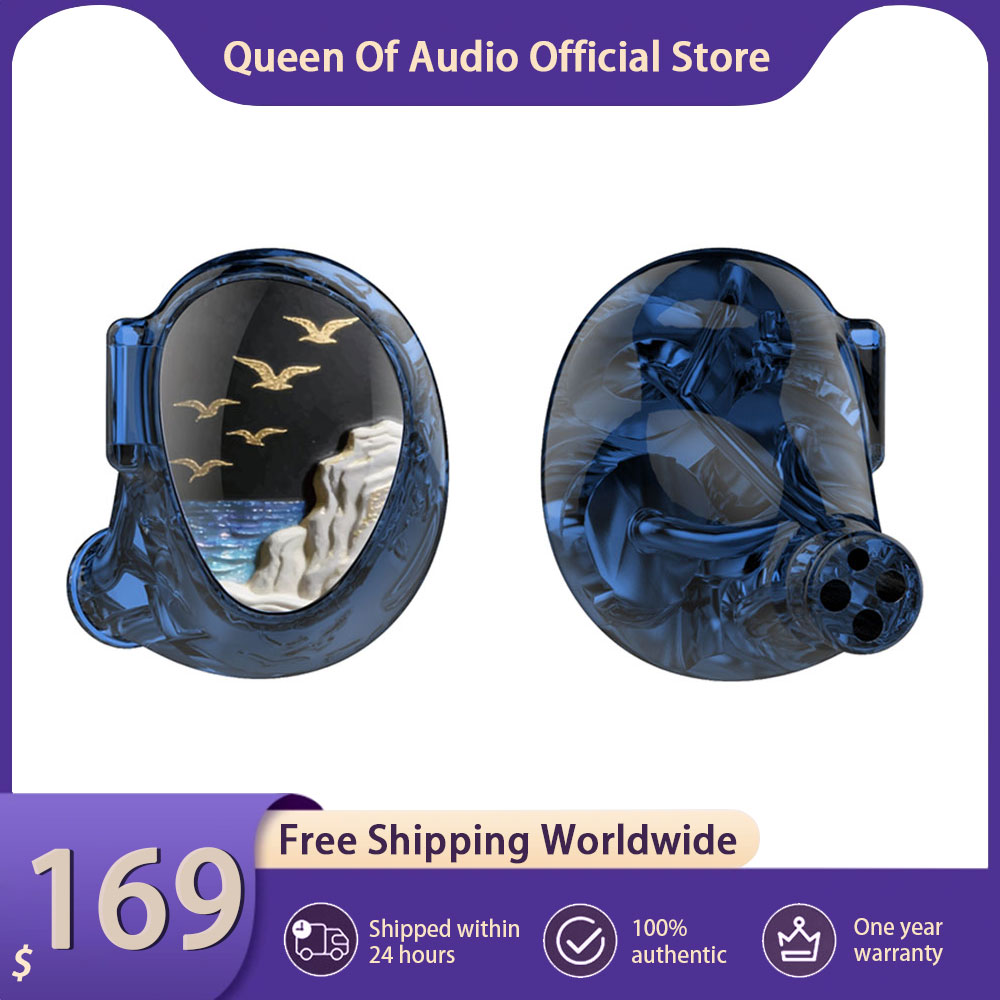 Planar Magnetic Iem Earphones - Nuove Cuffie Celest PhoenixCall 2.0 2DD+2BA+2FPD