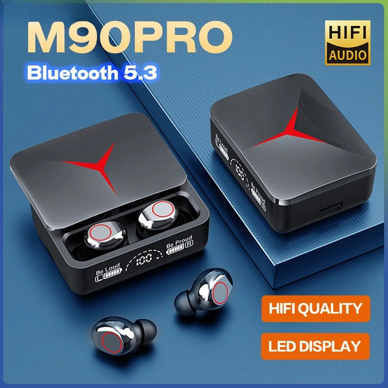 Tws Earbuds Bluetooth 5.3 - TWS M90 Pro Cuffia senza fili