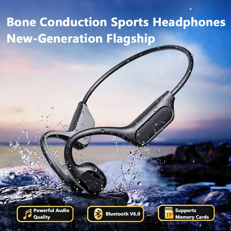 Bone Conduction Running Headphones - NUOVI Auricolari Bluetooth a Conduzione Ossea