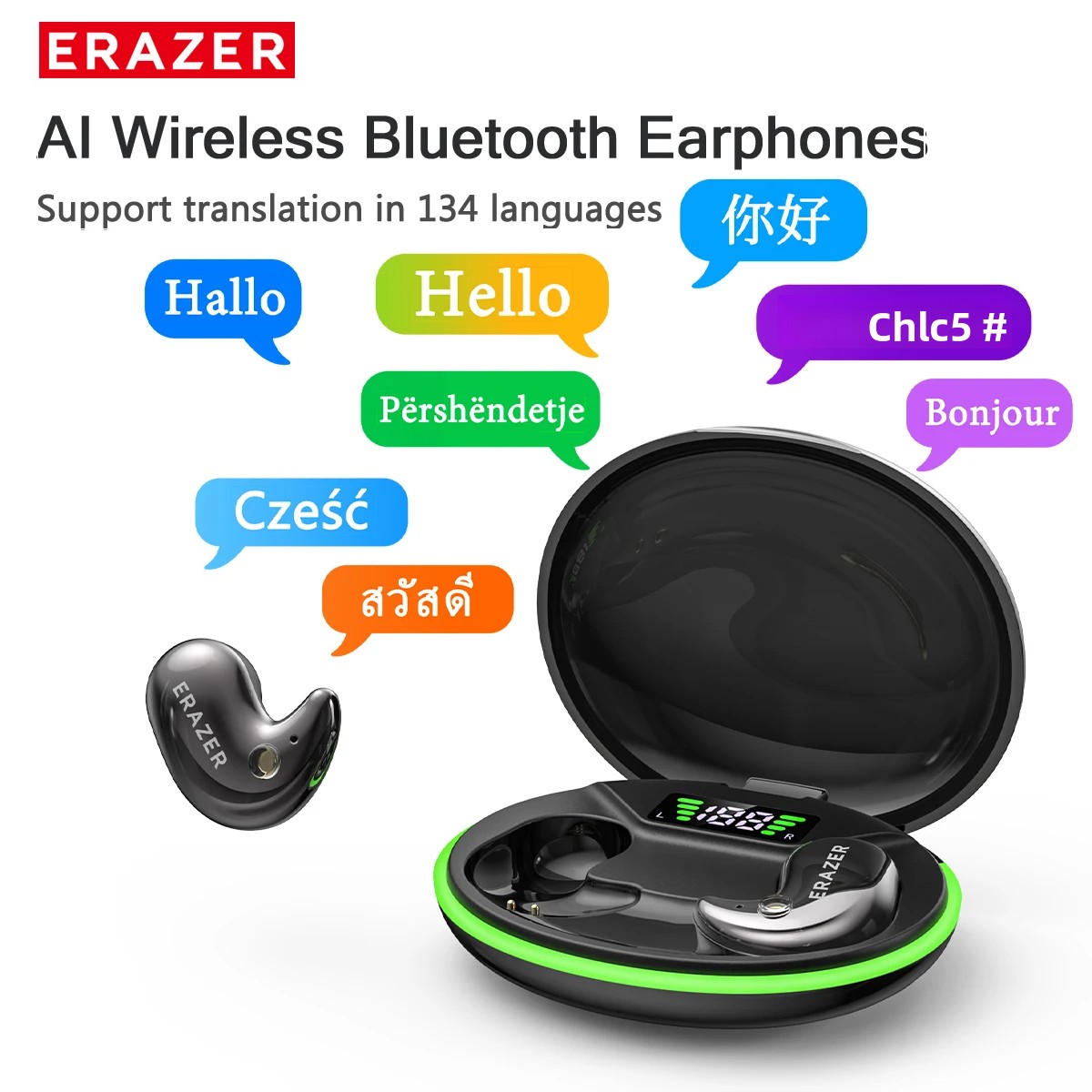 Headphones - Cuffie Bluetooth In-Ear EARZER XF58 con