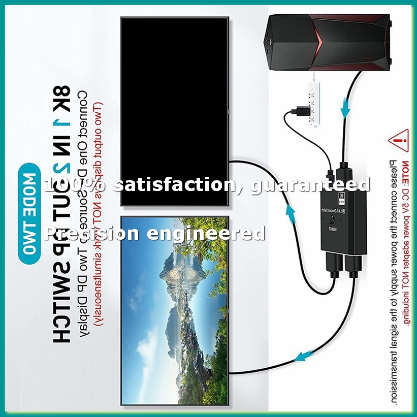 Laptops - Switch DisplayPort 8K 2 in 1