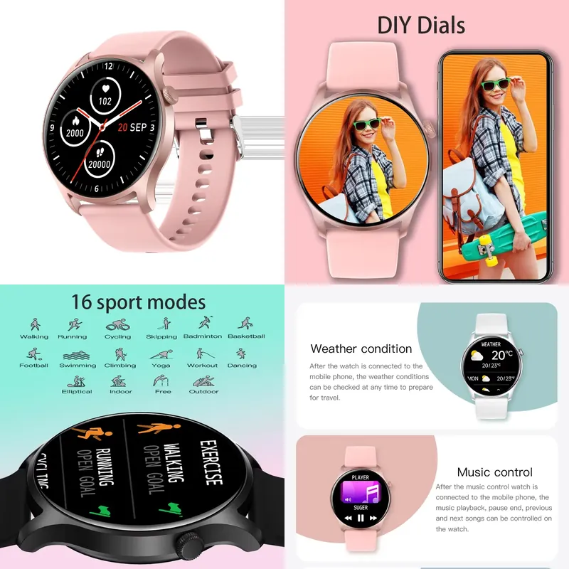 Smartwatches - SENBONO MAX8 Smartwatch per Uomo e