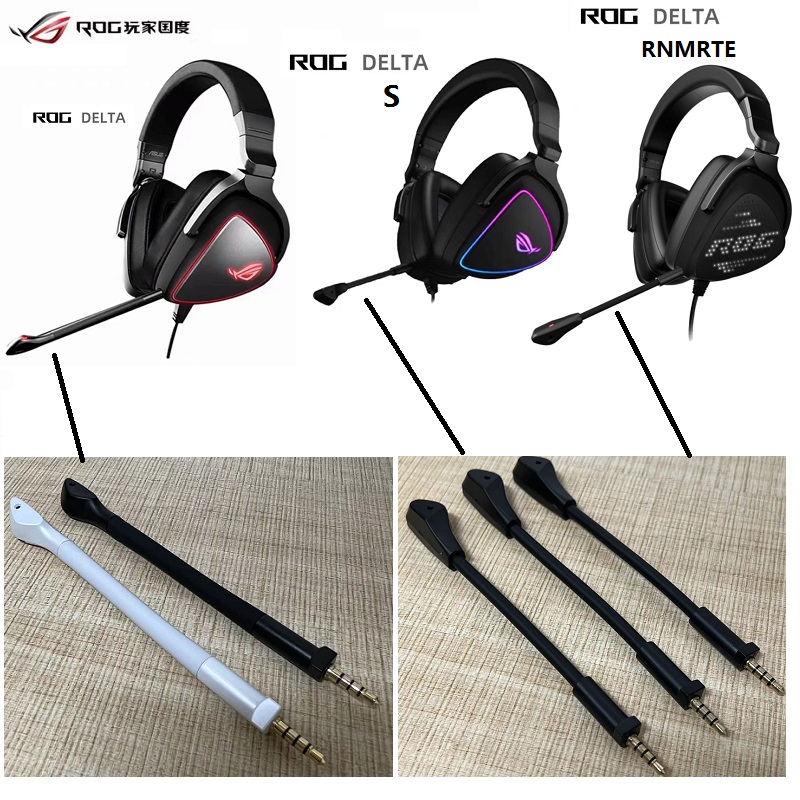 Gaming Headset With Mic Rgb - Microfoni originali per ASUS ROG Delta