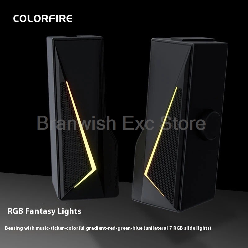 2x2.5W Altoparlante del comput - Rgb Computer Soundbar For Pc recensione e prezzo
