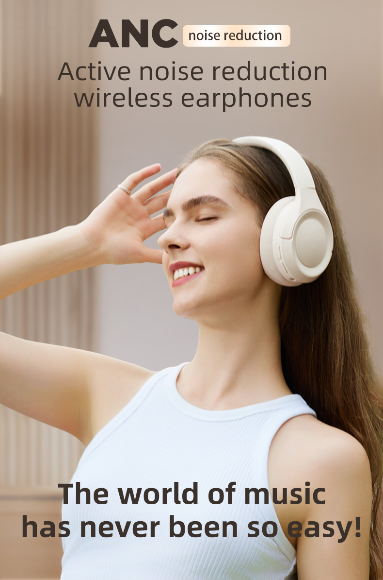 Cuffie Bluetooth Over-Ear ANC  - Anc Wireless Over Ear Headphones recensione e prezzo