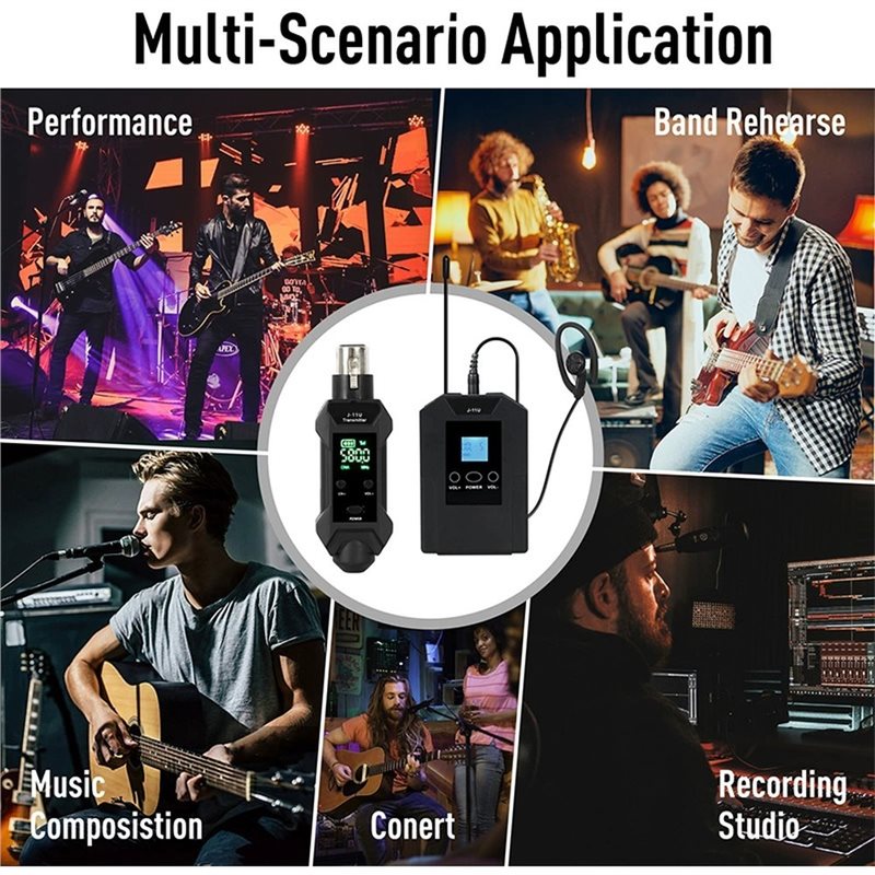 Monitor in-ear wireless J-11U  - In Ear Monitors For Singers recensione e prezzo