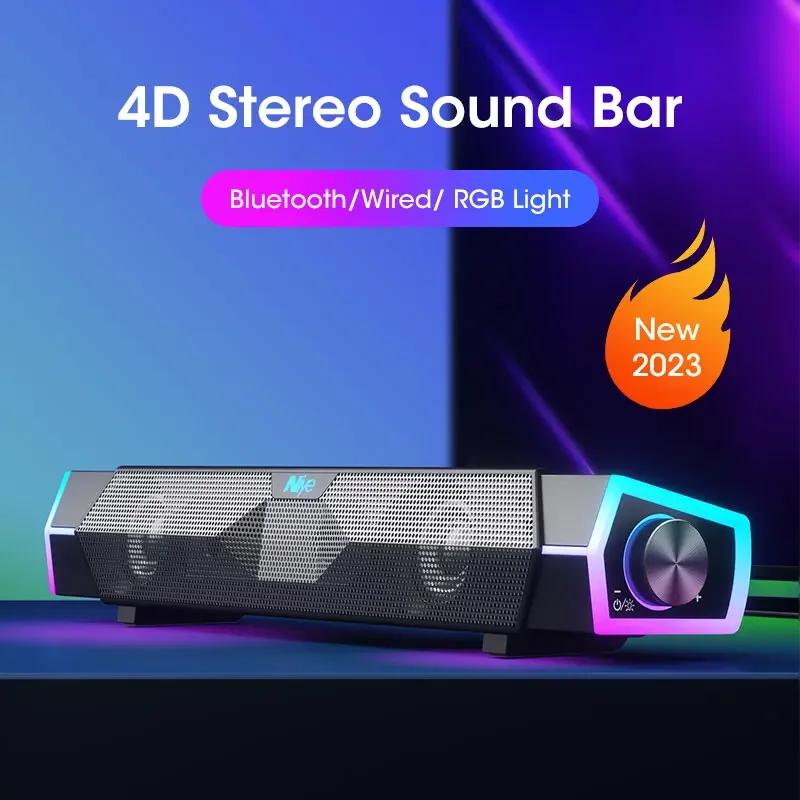 Barra audio stereo 4D Altoparl - Rgb Computer Soundbar For Pc recensione e prezzo