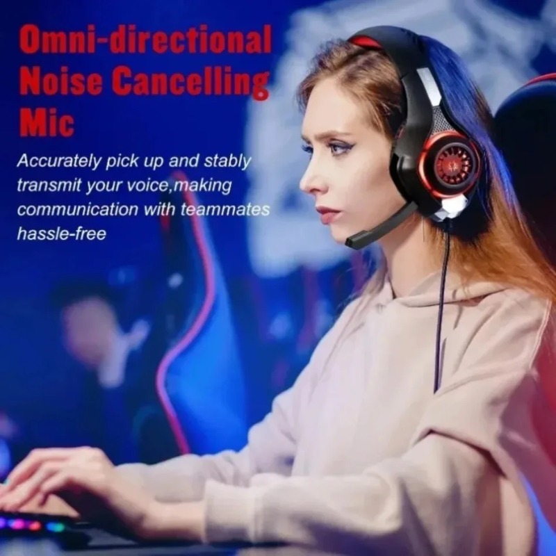 Cuffie Gaming Cablate Over-Ear - Gaming Headset With Mic Rgb recensione e prezzo