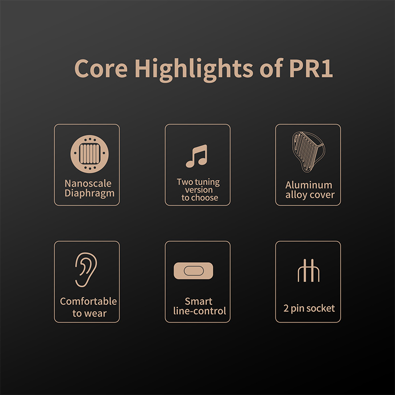 KZ PR1 Driver planare In Ear A - Planar Magnetic Iem Earphones recensione e prezzo