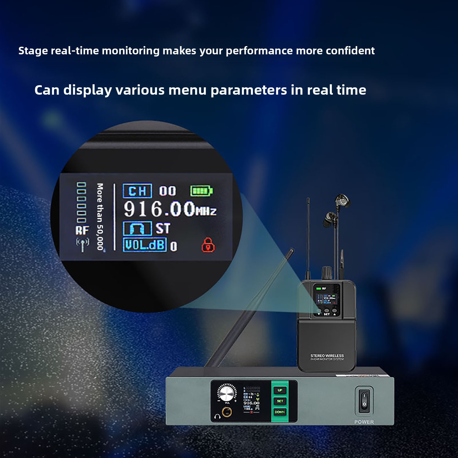 GAW-S1 Sistema di monitoraggio - In Ear Monitors For Singers recensione e prezzo