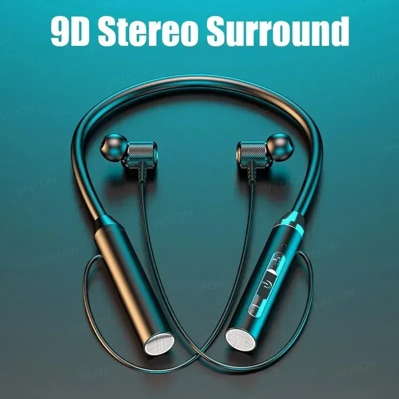 Cuffie senza fili Bluetooth 5. - Magnetic Neckband Sports Earphones recensione e prezzo