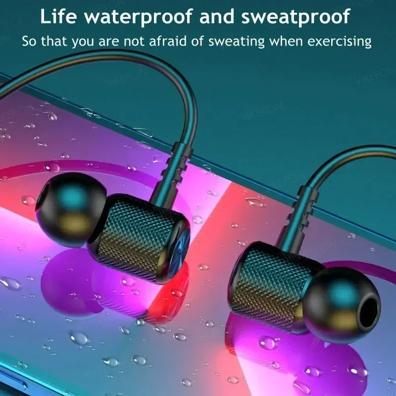 Cuffie senza fili Bluetooth 5. - Magnetic Neckband Sports Earphones recensione e prezzo