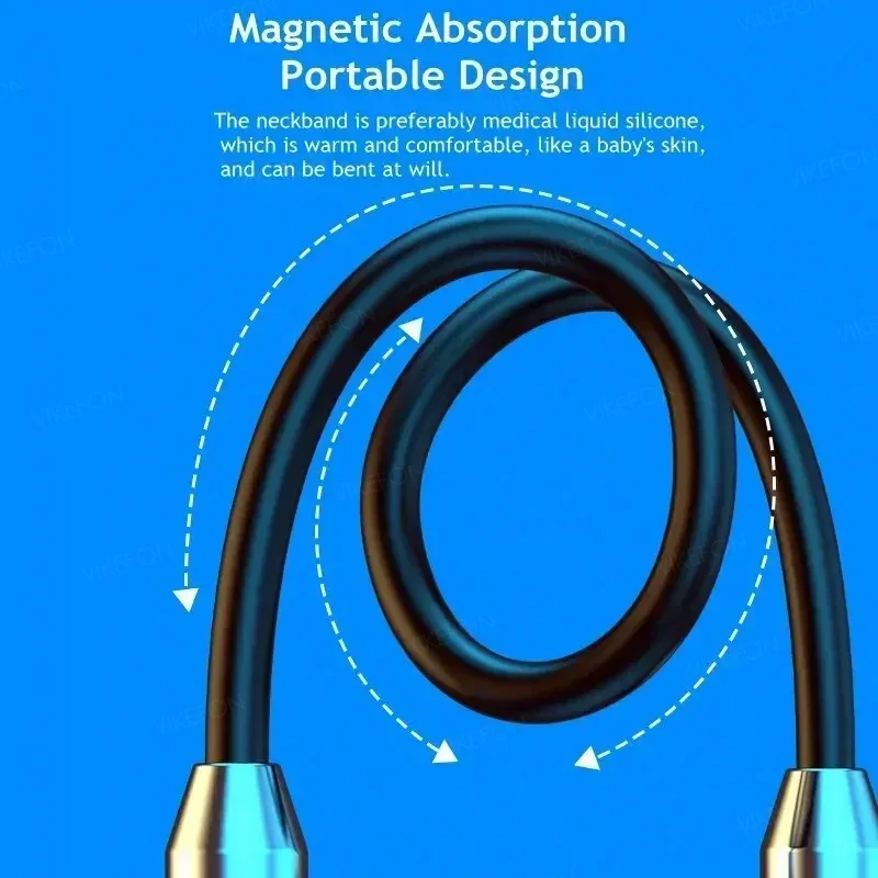 Cuffie senza fili Bluetooth 5. - Magnetic Neckband Sports Earphones recensione e prezzo