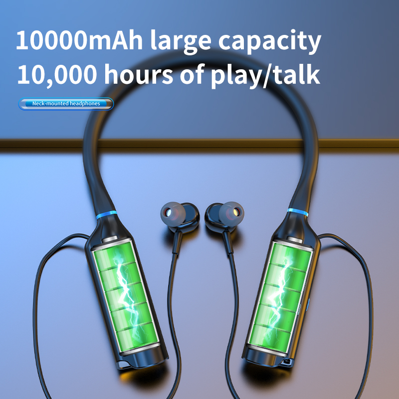 10000mAh 10000 ore di riproduz - Magnetic Neckband Sports Earphones recensione e prezzo