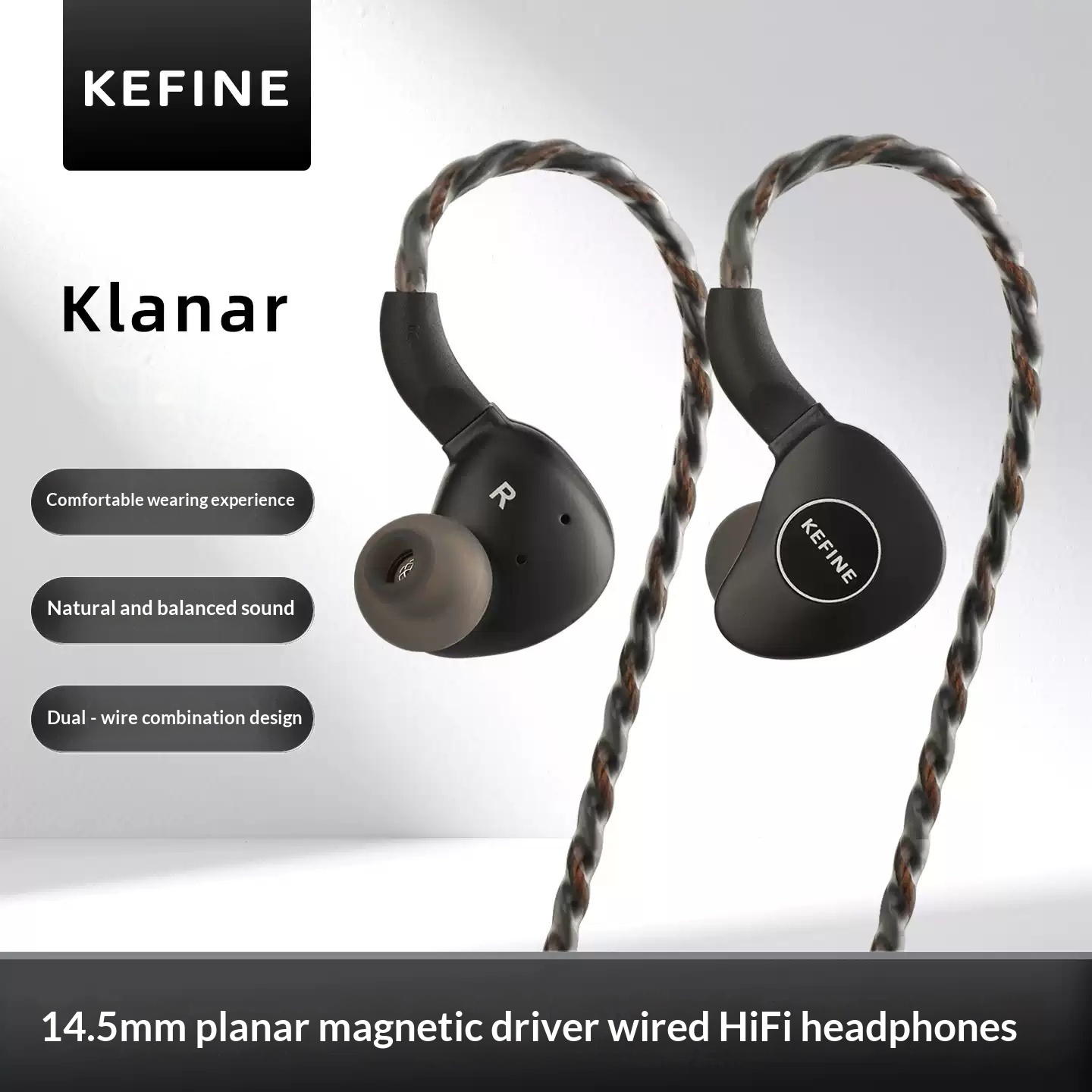 KEFINE Klanar Auricolari In-Ea - Planar Magnetic Iem Earphones recensione e prezzo