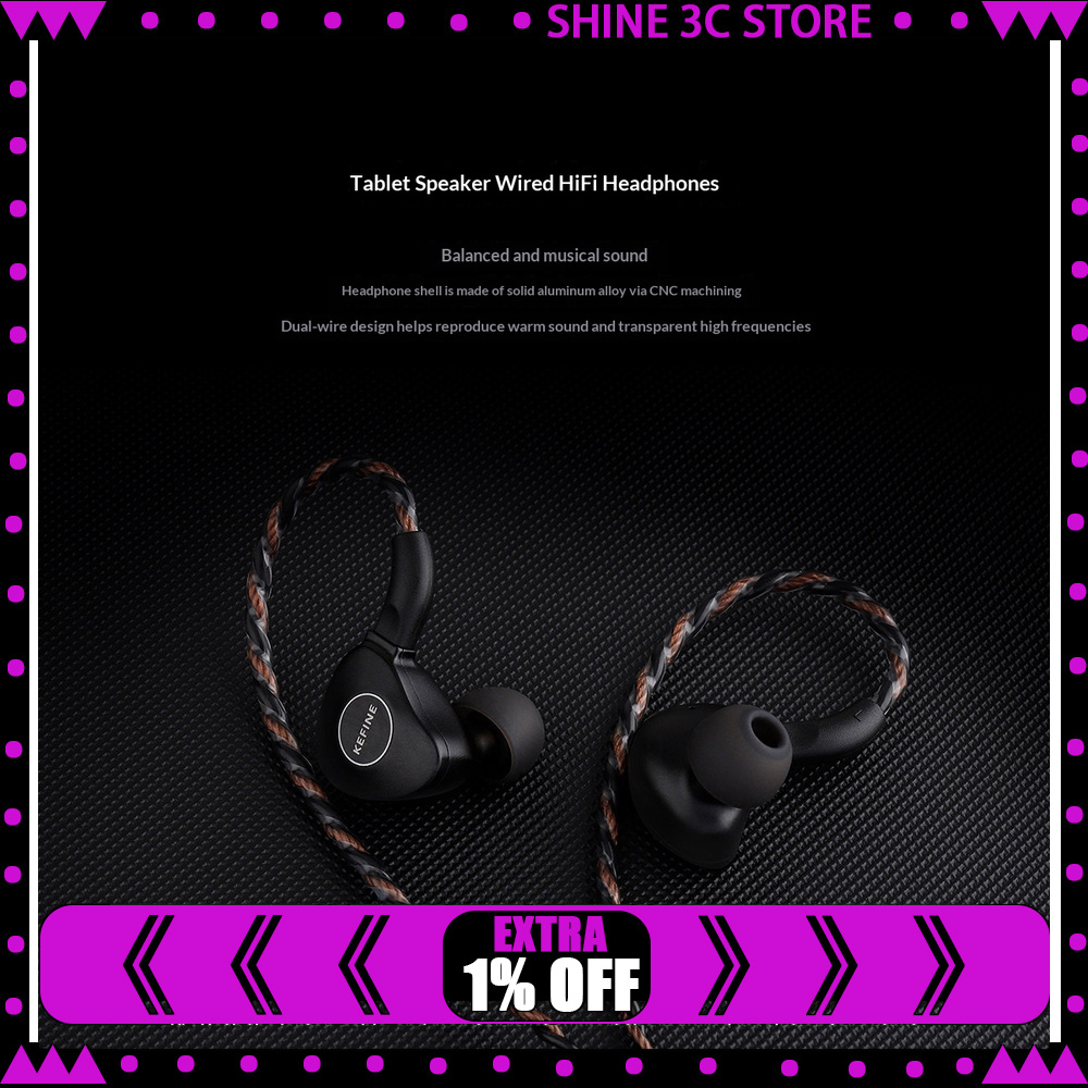 KEFINE Klanar Auricolari In-Ea - Planar Magnetic Iem Earphones recensione e prezzo