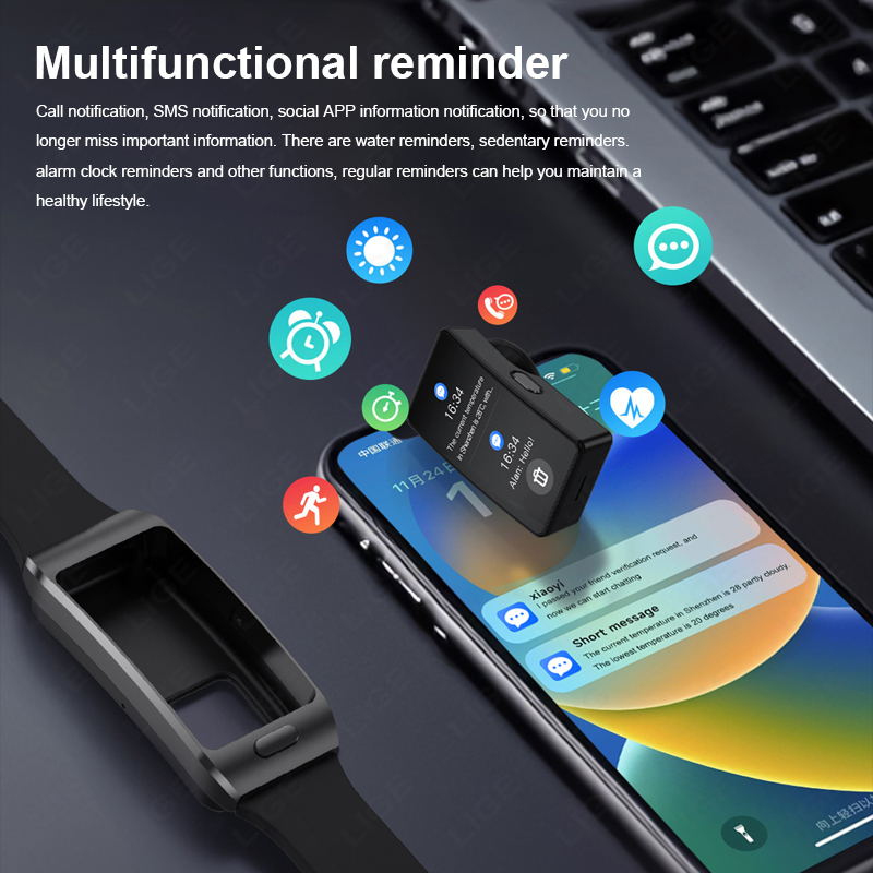 LIGE Nuovo Smartwatch con Auri - Tws Earbuds Bluetooth 5.3 recensione e prezzo