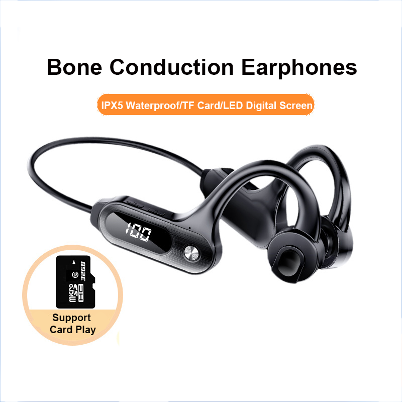Auricolari Bluetooth 5.3 a con - Bone Conduction Running Headphones recensione e prezzo