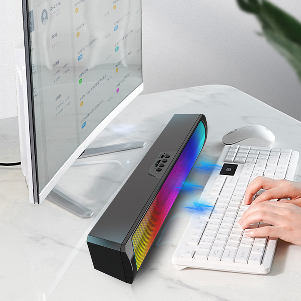 Altoparlanti portatili per com - Rgb Computer Soundbar For Pc recensione e prezzo