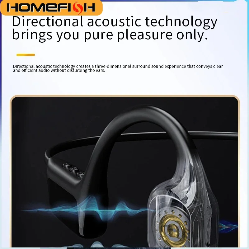 HOMEFISH S10 Cuffie a Conduzio - Open Ear Air Conduction Headphones recensione e prezzo