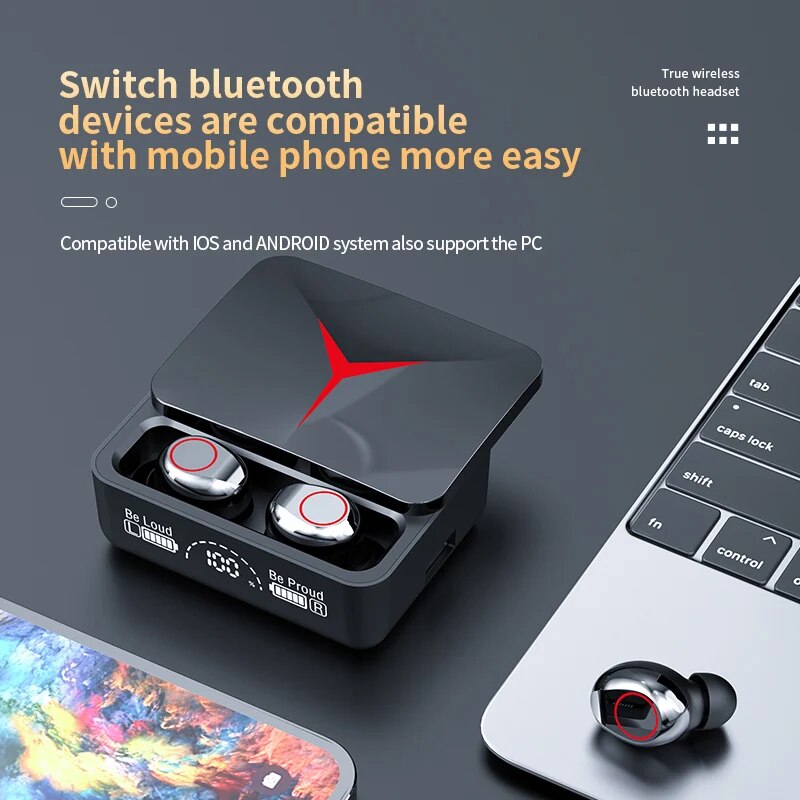 TWS M90 Pro Cuffia senza fili  - Tws Earbuds Bluetooth 5.3 recensione e prezzo