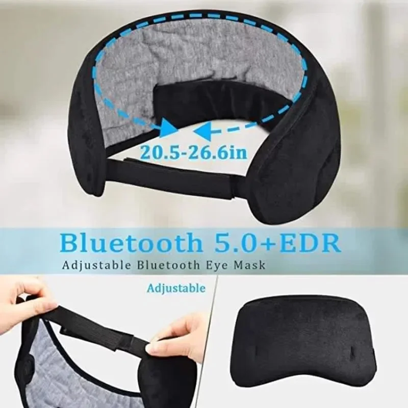 Maschera per Occhi 3D con Cuff - Sleep Mask Headphones Bluetooth recensione e prezzo