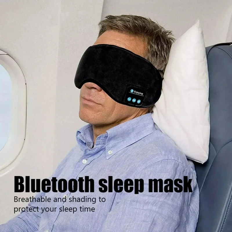 Maschera per Occhi 3D con Cuff - Sleep Mask Headphones Bluetooth recensione e prezzo