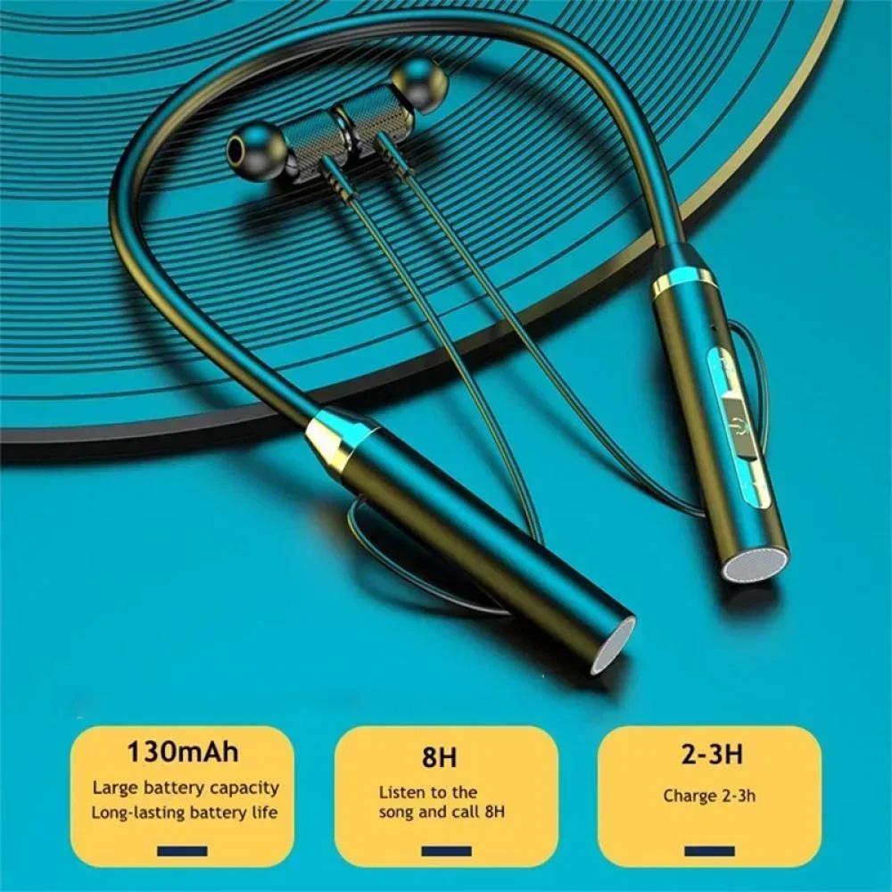 Cuffie Wireless Bluetooth con  - Magnetic Neckband Sports Earphones recensione e prezzo
