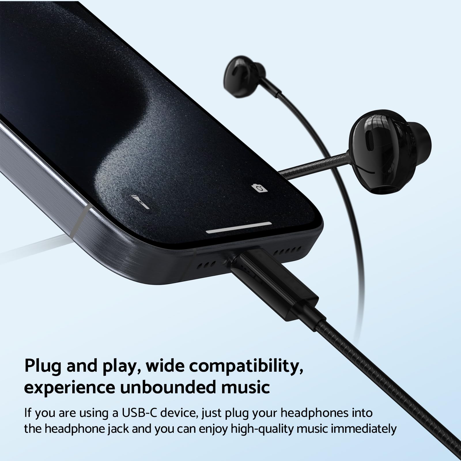 Cuffia cablata in-ear Auricola - Type C Wired Earphones With Mic recensione e prezzo