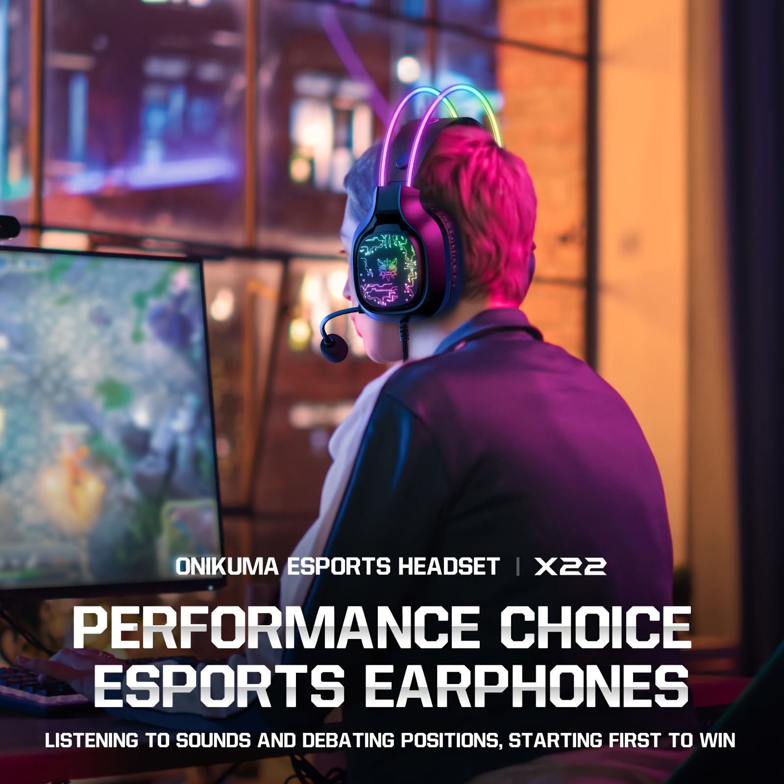 Cuffie da gioco cablate ONIKUM - Gaming Headset With Mic Rgb recensione e prezzo
