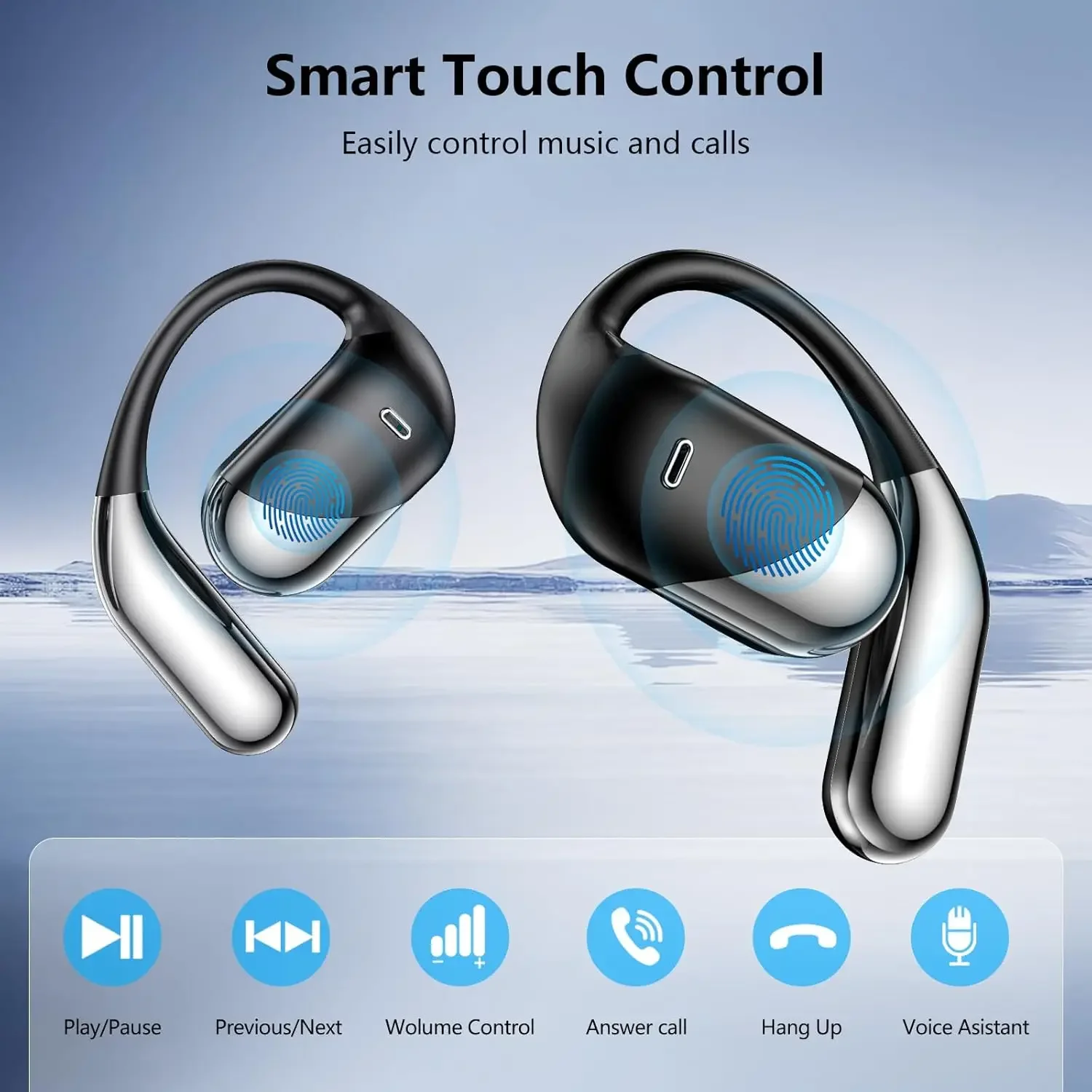 Auricolari Wireless Sport Blue - Anc Wireless Over Ear Headphones recensione e prezzo