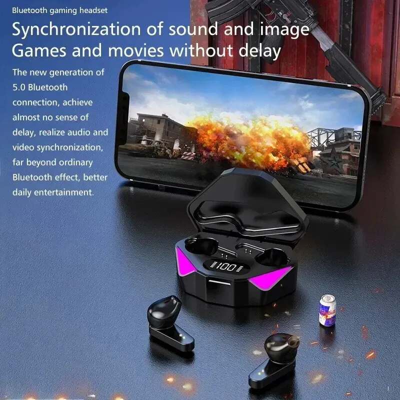 Auricolare Bluetooth 5.3 wirel - Gaming Headset With Mic Rgb recensione e prezzo