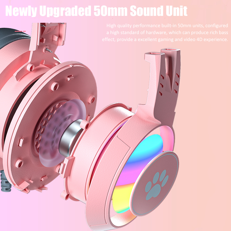 Cuffie da gioco con orecchio d - Gaming Headset With Mic Rgb recensione e prezzo
