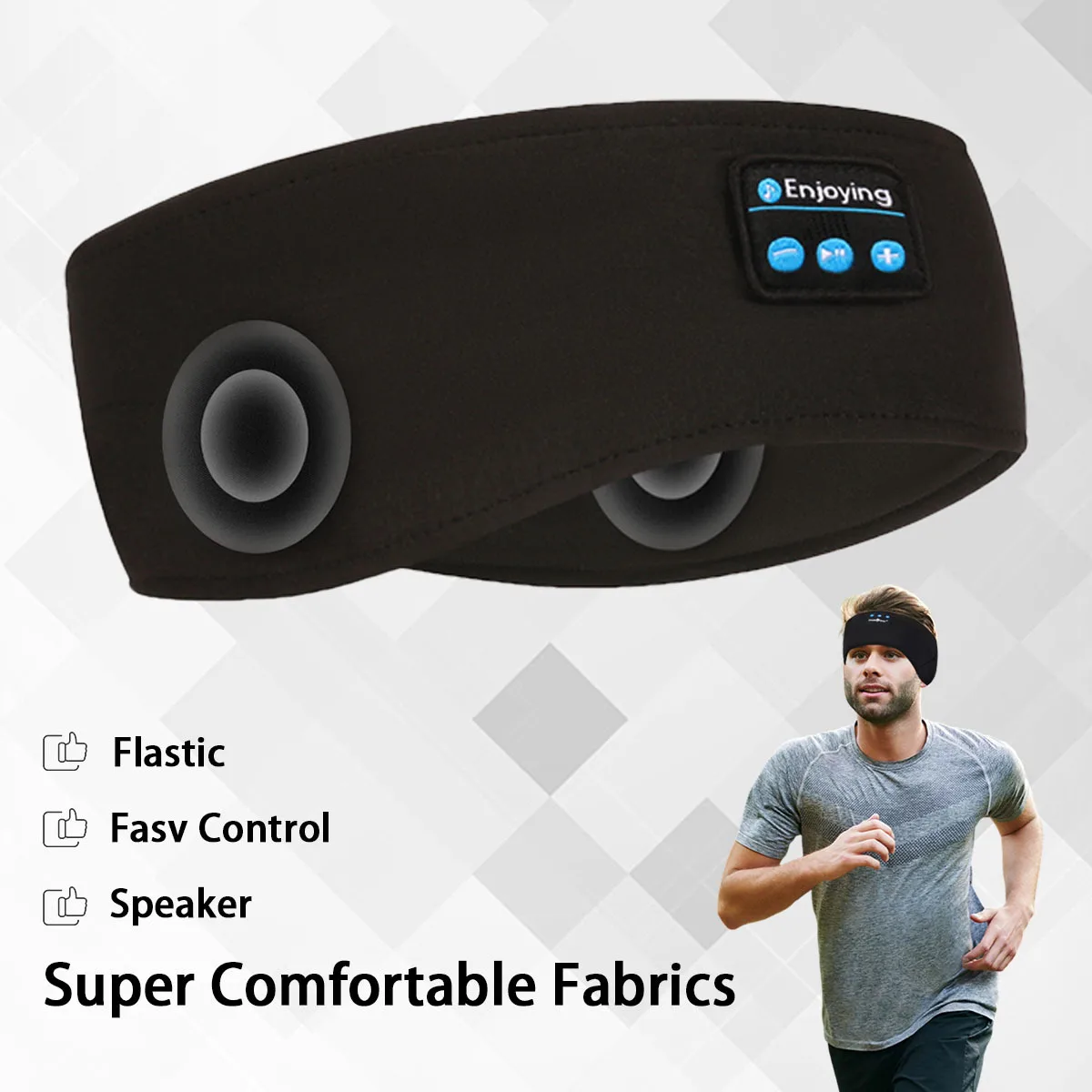 Auricolari Bluetooth Sport Fas - Sleep Mask Headphones Bluetooth recensione e prezzo