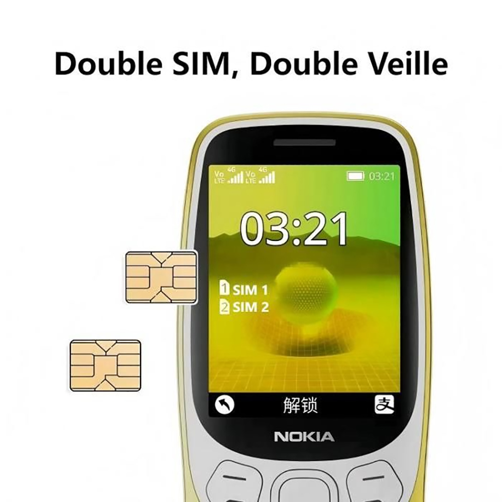 Nokia 3210 4G Telefono Dual SI - Cameras recensione e prezzo