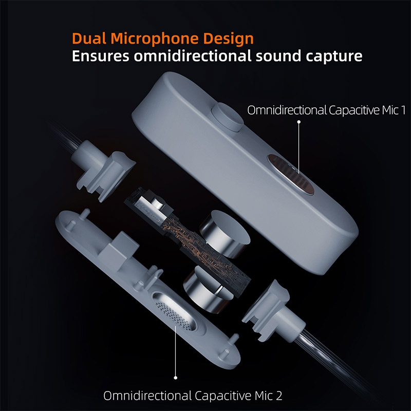 Cavo per auricolari placcato a - Type C Wired Earphones With Mic recensione e prezzo