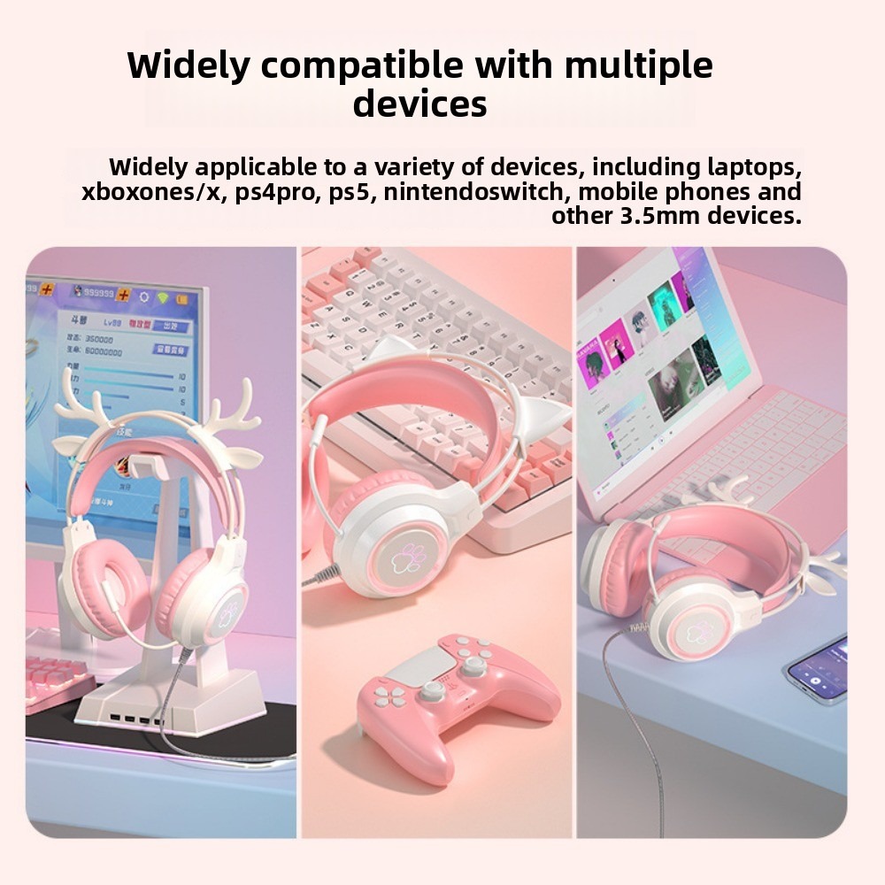 Auricolari da Gaming RGB con M - Gaming Headset With Mic Rgb recensione e prezzo