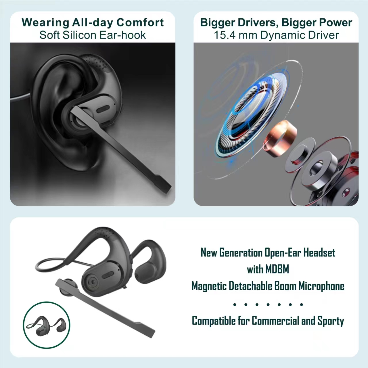 Cuffie a Conduzione Aerea Open - Open Ear Air Conduction Headphones recensione e prezzo