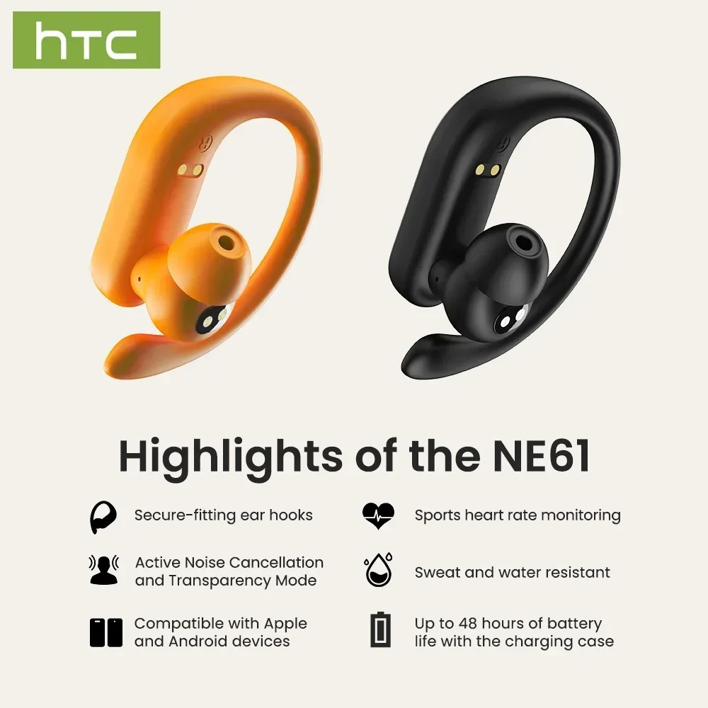 HTC NE61 Auricolari Bluetooth  - Type C Wired Earphones With Mic recensione e prezzo