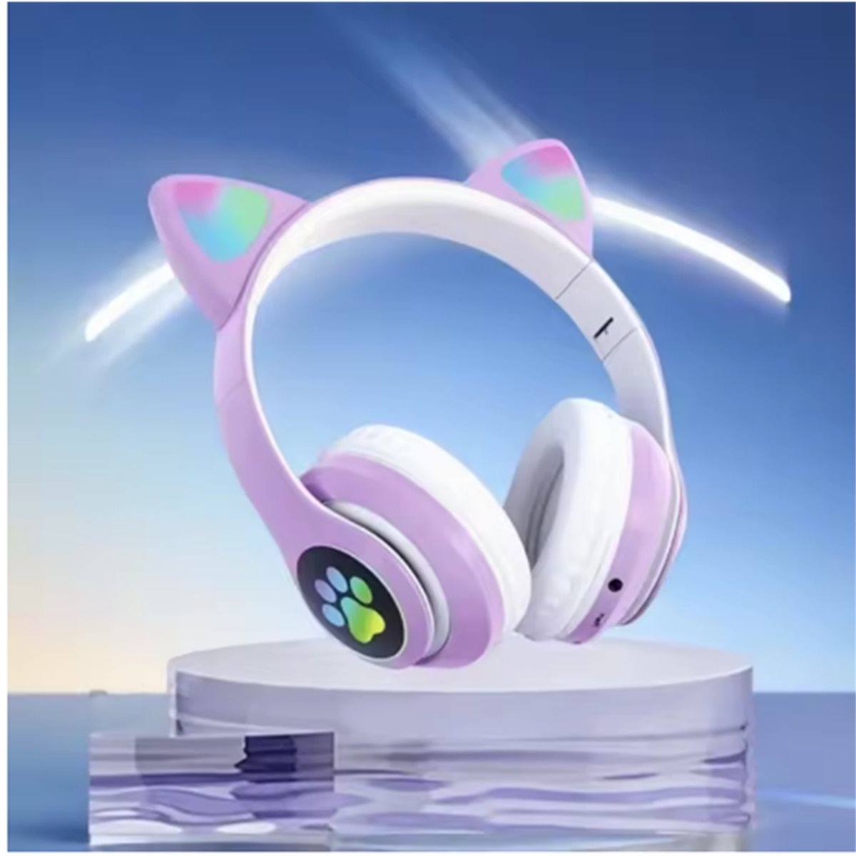 DT75BG Cuffie Bluetooth con Or - Cat Ear Bluetooth Headset Led recensione e prezzo