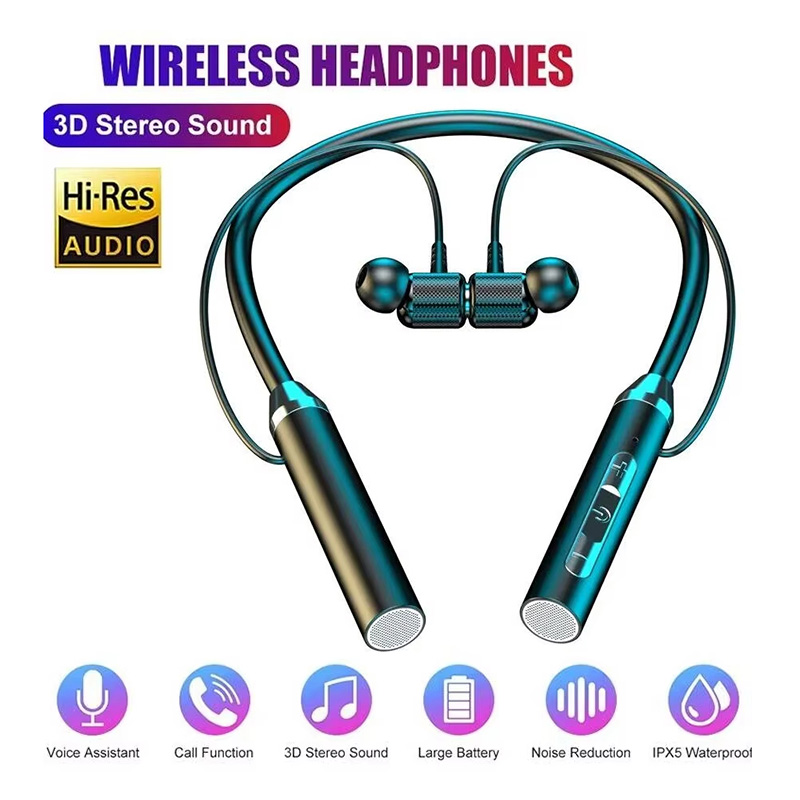 Auricolari Bluetooth 5.0 con F - Magnetic Neckband Sports Earphones recensione e prezzo